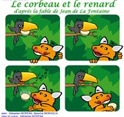 Le Corbeau et le Renard Thtre L'Alphabet Affiche