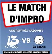 Match d'impro 13 à L'Ouest vs Les Fissurés Foyer Tolbiac Affiche