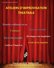 Cours d'improvisation théâtrale Salle Jacques Prvert Affiche