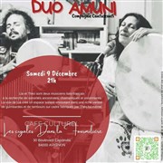 Duo Amuni Compagnie Cantuscanti Caf culturel Les cigales dans la fourmilire Affiche