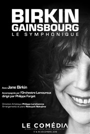 Birkin Gainsbourg le symphonique Le Thtre Libre Affiche