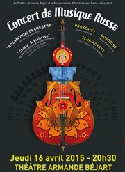 Concert de Musique Russe Thtre Armande Bjart Affiche