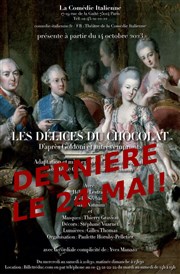 Les délices du chocolat et puis... Venise et Goldoni ! La Comdie Italienne Affiche