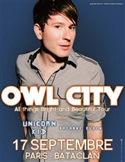 Owl City Le Bataclan Affiche