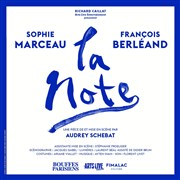 La Note | avec Sophie Marceau et François Berléand Maison de la Culture Affiche