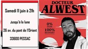 Docteur Alwest en consultation Jusqu' la Lune Affiche