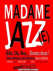 Madame Jazz(e) Thtre Montmartre Galabru Affiche