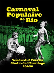 Carnaval populaire de Rio Studio de L'Ermitage Affiche