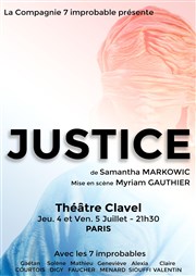 Justice Thtre Clavel Affiche