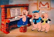 Les 3 petits cochons La Boite  Rire Affiche