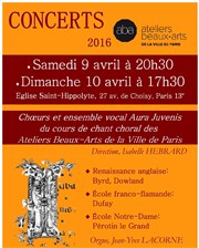 Concert Eglise Saint-Hippolyte Affiche