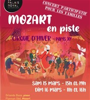 Mozart en piste ! Cirque d'Hiver Bouglione Affiche