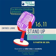 Stand-Up Comedy à La Récolte Citadine La Rcolte Citadine Affiche