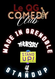 QG Comedy Club: Jeudi Stand-Up - Made In Grenoble QG Comedy Club-Chez Michel Musique Live Affiche