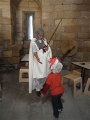 Atelier de Réalisation de coiffes à bourrelet et de heaumes en carton | Gentes dames et preux chevaliers Logis du Gouverneur d'Aigues-Mortes Affiche