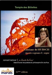 Lauriane de Hubsch mezzo-soprano & orgue Eglise des Billettes Affiche