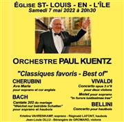 Classiques favoris Best of | Bach / Vivaldi / Cherubini / Bellini / Haendel - Orchestre Paul Kuentz Eglise Saint Louis en l'le Affiche