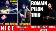 Roman Pilon Trio Thtre Lino Ventura Affiche