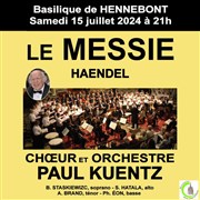 Choeur et Orchestre Paul Kuentz : Messie de Haendel Basilique Notre-Dame du Paradis Affiche