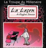 La Leçon Thtre du Petit Merlan Affiche