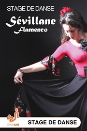 Stage de danse Sevillane (flamenco) Espace Icare Affiche