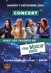 Concert avec les talents The Voice Kids saison 9 Espace Raymond Mege Affiche