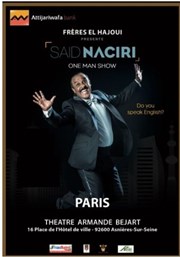 Said Naceri dans Do you speak english Thtre Armande Bjart Affiche