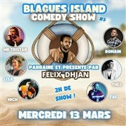 Blagues Island Comdie de la Roseraie Affiche