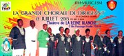 La Grande Chorale de Dirigeant La Reine Blanche Affiche