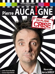 Pierre Aucaigne dans En pleine crise Thtre le Tribunal Affiche