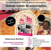 La No'Mad Team vous présente sa participation au Rallye Roses des Sables 2015 Centre Culturel Brocliande Affiche