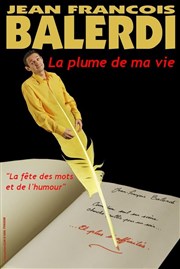 Jean-François Balerdi dans La plume de ma vie L'Appart Caf - Caf Thtre Affiche