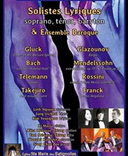 Solistes Lyriques Coréens : soprano, ténor, baryton & ensemble baroque Eglise Sainte Marie des Batignolles Affiche