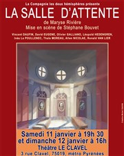 La salle d'attente 25 degrs est Affiche