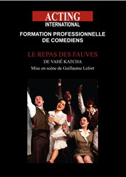 Le repas des fauves Acting International Affiche