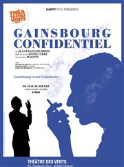 Gainsbourg confidentiel Thtre des Vents Affiche