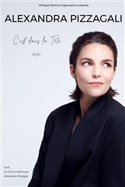 Alexandra Pizzagali dans C'est dans la tête Thtre  l'Ouest Caen Affiche