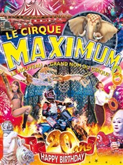 Le Cirque Maximum dans Happy Birthday | - Moissac Chapiteau Maximum  Moissac Affiche