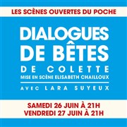 Dialogues de bêtes Le Thtre de Poche Montparnasse - Le Petit Poche Affiche