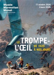 Le trompe-l'oeil, de 1520 à nos jours, exposition commentée Muse Marmottan Monet Affiche