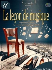 La leçon de musique Thtre du Temps Affiche