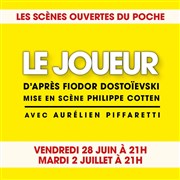 Le joueur Le Thtre de Poche Montparnasse - Le Petit Poche Affiche