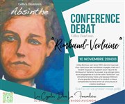 Conférence débat Gilles Bontoux Rimbaud / Verlaine Caf culturel Les cigales dans la fourmilire Affiche