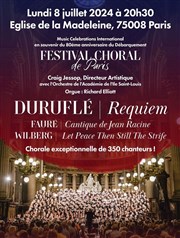 Festival choral de Paris : 350 choristes & Orchestre Eglise de la Madeleine Affiche