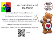 Un ours bipolaire en colère : conférence gesticulée Le Bar Commun Affiche