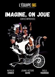 Imagine, on joue Kezaco Caf Thtre Affiche