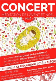 Chants traditionnels de Noël Eglise Notre Dame de la Salette Affiche