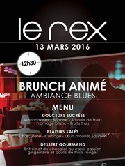 Brunch blues Le Rex de Toulouse Affiche