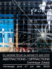 Abstractions/diffrations | Dominique Zoladz L'Area Affiche