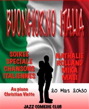 Soirée italienne Jazz Comdie Club Affiche